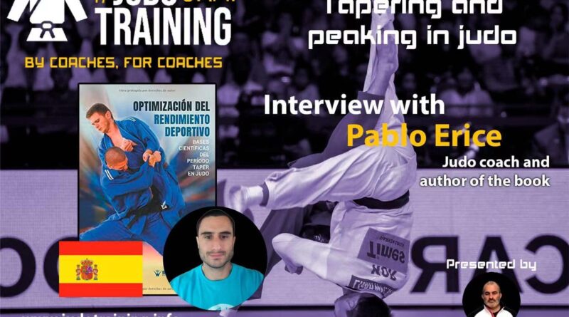 Entrevista en Judo Training a Pablo Erice.